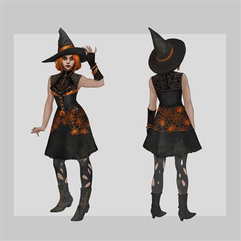 Mikaela reid witch outfit